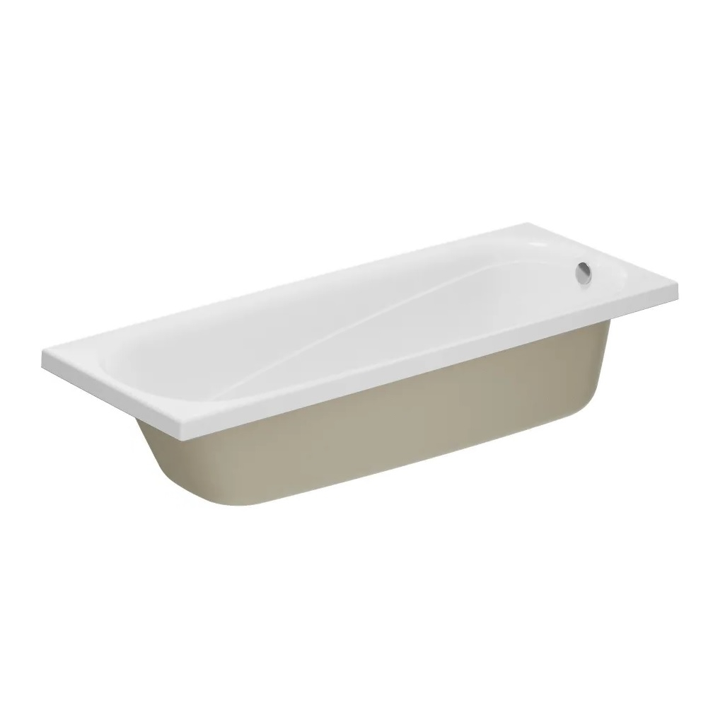 Ванна акриловая Niagara Atrio NG-A18070, 420х700х1800 мм, объем 211 л, белая