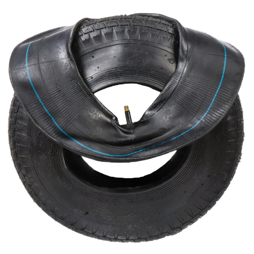 Покрышка для колеса 4,8х8, без колпачка на ниппеле, для велосипедов, черная