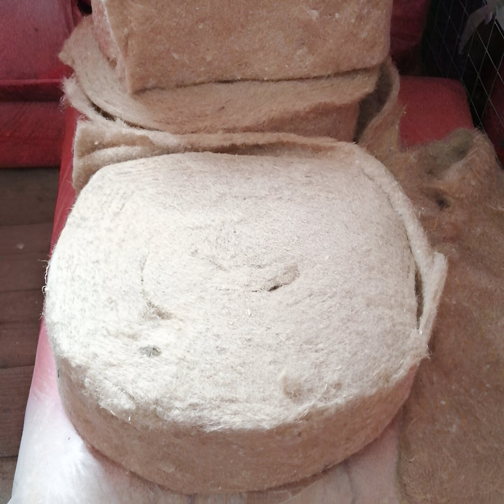 Пакля Евролен строительная, для стен и полов, 0.1х50 м, в рулоне