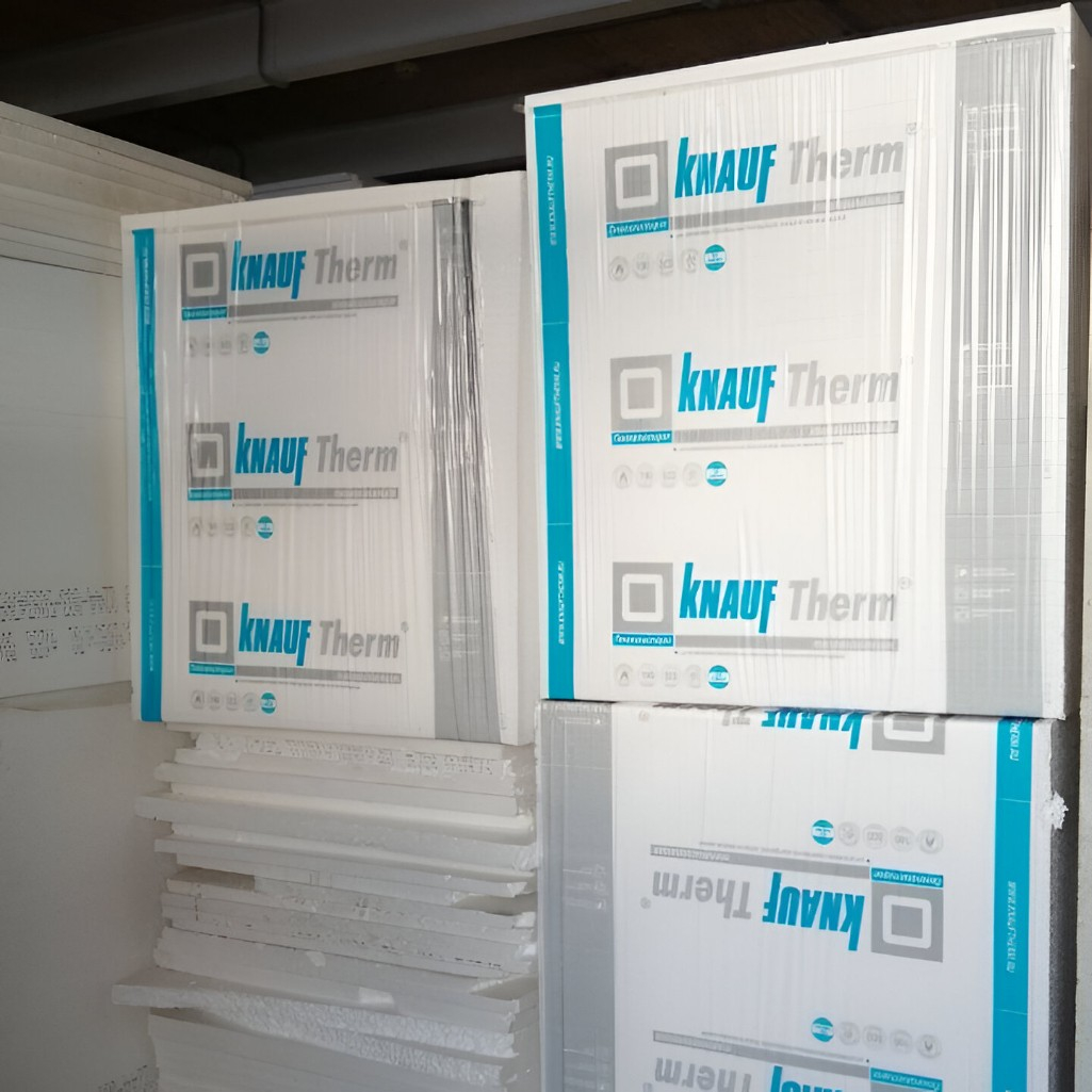 Пенополистирол ППС Knauf для перегородок, пола, стен, 40х1000х2000 мм, 1 лист