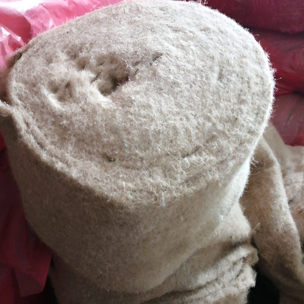 Пакля Евролен строительная, для стен и полов, 0.125х50 м, в рулоне