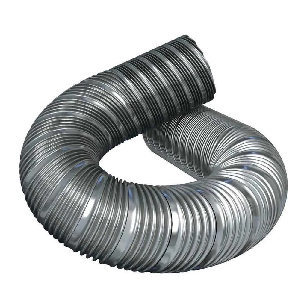 Воздуховод гибкий спирально-навивной Era, 1 м, d-115 мм, нержавейка AISI 304