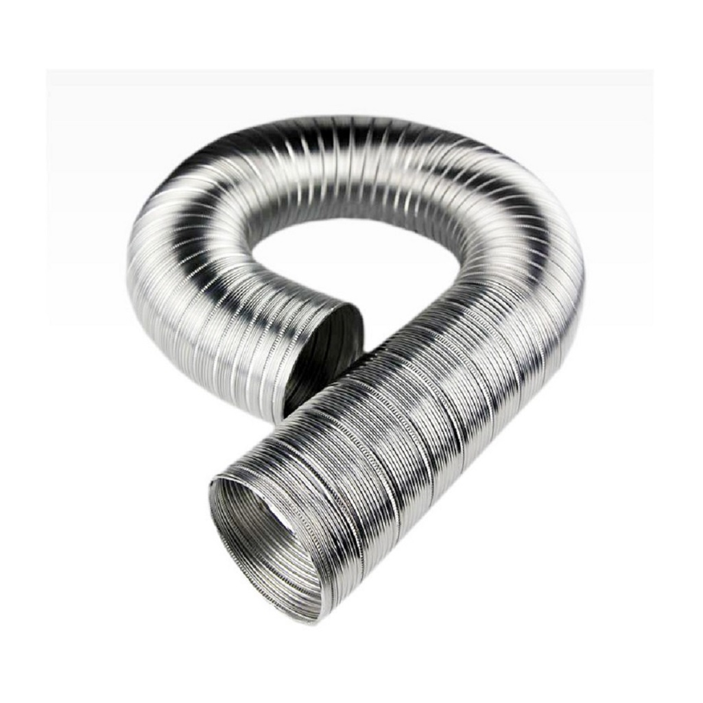 Воздуховод гибкий спирально-навивной Era, 1 м, d-115 мм, нержавейка AISI 304