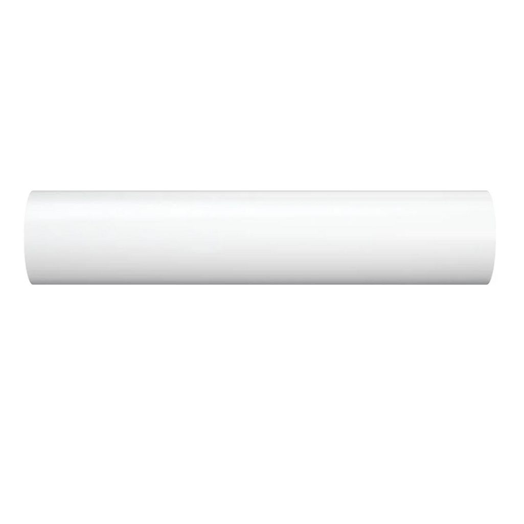 Воздуховод круглый Era 10ВП1, d-100 мм, пластик, белый, длина 1 м