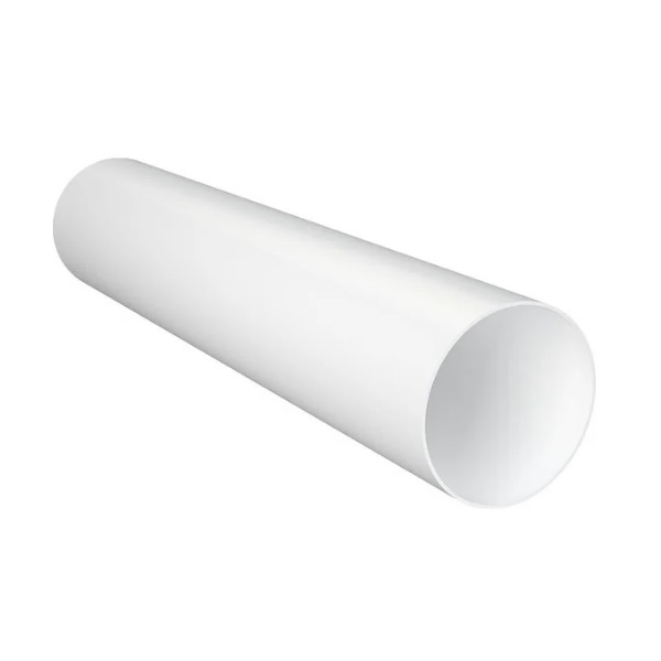 Воздуховод круглый Era 16ВП1,1 м, диаметр 160 мм, белый, пластик