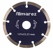 Диск алмазный Almarez 125х22,2 мм 304125