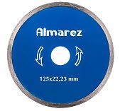 Диск алмазный керамика Almarez 125*22,2 мм тонкий 1,2 мм 302125