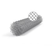 Сетка рабица 1500 мм, 24x24 мм, 10 м оцинкованная