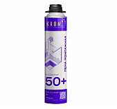 Пена монтажная KRONbuild FAS50 50+ профессиональная, всесезонная, 850 мл
