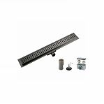 Трап душевой Gappo 70х700 оружейная сталь G87007-39 