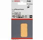Шлифлисты BOSCH 70х125 мм 10 шт К40 2608608Y19