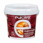 Защитно-декоративное покрытие для древесины Eurotex Аквалазурь Калужница 0,9 л