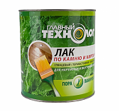 Лак Главный технолог для камня, для внутренних и наружных работ глянцевый бесцветный 3 л