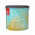 Лак для мебели Tikkurila Kiva Decor ЕР полуматовый, 2.7 л для дерева, для внутренних работ