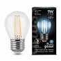 Лампа Gauss Filament Шар 9W 4100К Е27
