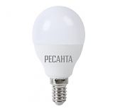 Лампа светодиодная РЕСАНТА G45 7 Вт 4000К Е14