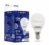 Лампа светодиодная Tokov Electric TKE-G45-E14-10-4K 10Вт G45 4000К Е14