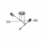 Люстра потолочная Reluce 01648-0.3-06 WH, 60 Вт, Е27, белый, 36 кв.м.