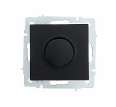 Диммер Lezard Vesna 742-4288-115 800 Вт, встраиваемый, пластик, черный бархат