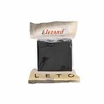 Выключатель проходной двойной Lezard Leto 752-4200-106 накладной, черный бархат