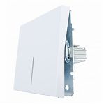 Выключатель с подсветкой Lezard Zima 704-0288-111QC, безвинтовой зажим, белый