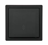 Выключатель проходной Lezard Leto 752-4200-105, накладной, чёрный бархат