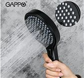 Лейка для душа Gappo G004 круг 130 мм, черный