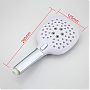 Лейка для душа Frap F005 прямоугольник 260х125 мм, хром
