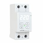 Реле напряжения Welrok D2-63, с транзитом нуля, 2 модуля, 63А, 420В, IP20