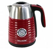 Чайник электрический WILLMARK WEK-1738PST 1.7 л, 2.2 кВт, красный