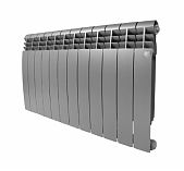 Радиатор Royal Thermo BiLiner 500, Silver Satin - 12 секций, биметалл, настенная установка