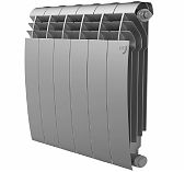 Радиатор Royal Thermo BiLiner 500, Silver Satin - 6 секций, биметалл, настенная установка