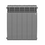 Радиатор Royal Thermo BiLiner 500, Silver Satin - 6 секций, биметалл, настенная установка