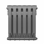 Радиатор Royal Thermo BiLiner 500, Silver Satin - 6 секций, биметалл, настенная установка