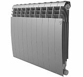 Радиатор Royal Thermo BiLiner 500, Silver Satin - 10 секций, биметалл, настенная установка