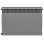 Радиатор Royal Thermo BiLiner 500, Silver Satin - 10 секций, биметалл, настенная установка
