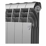 Радиатор Royal Thermo BiLiner 500, Silver Satin - 10 секций, биметалл, настенная установка
