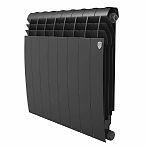 Радиатор Royal Thermo BiLiner 500, Noir Sable - 8 секций, биметалл, настенная установка