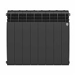 Радиатор Royal Thermo BiLiner 500, Noir Sable - 8 секций, биметалл, настенная установка