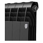 Радиатор Royal Thermo BiLiner 500, Noir Sable - 8 секций, биметалл, настенная установка
