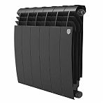 Радиатор Royal Thermo BiLiner 500, Noir Sable - 6 секций, биметалл, настенная установка