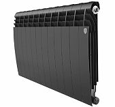 Радиатор Royal Thermo BiLiner 500, Noir Sable - 12 секций, биметалл, настенная установка