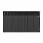 Радиатор Royal Thermo BiLiner 500, Noir Sable - 12 секций, биметалл, настенная установка