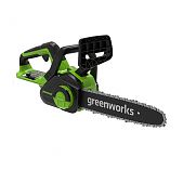 Пила аккумуляторная Greenworks G24CS25K4 24 В 1акк 4.0 Ah+з.у.