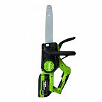 Пила аккумуляторная Kross 21V-12 Green, бесщеточный двигатель, 2 акк. х 6,0Ah+з.у.