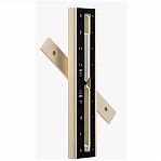 Песочные часы SG-1 Black 212F, 15 мин, белый песок Для бани и сауны