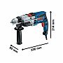 Дрель ударная BOSCH GSB 19-2 RE