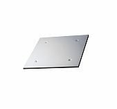 Экран защитный для печей и каминов Ferrum 500x500 мм, сталь 0.5 мм,  d 110 мм
