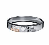 Хомут обжимной для дымоходов Ferrum d 280 мм, нержавеющая сталь 0.5 мм