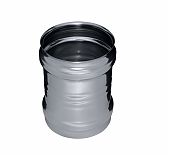Адаптер для дымохода Ferrum ММ d 200 мм, нержавеющая сталь 0.5 мм
